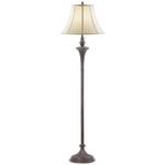 Torch Floor Lamp with Shade