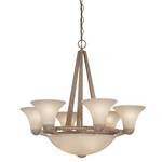 Nine-Light Chandelier 