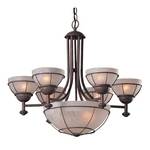 Eight-Light Chandelier