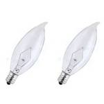 40-watt B10 incandescent bulb 2-pack