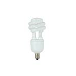 5-watt spiral compact fluorescent bulb