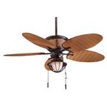 Ceiling Fan with Five Blades and Light Kit