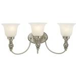 Three-Light Bathroom Fixture