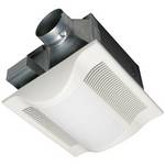 Energy Star Qualified 80-CFM Bathroom Exhaust Fan with Light