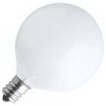 40-watt G16.5 incandescent bulb