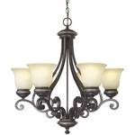 Energy Star Qualified Six-Light Chandelier 