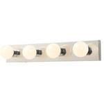 Four-Light Bathroom Fixture
