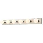 Six-Light Bathroom Fixture