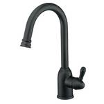Single-Lever Kitchen Faucet with Pull Out Sprayer