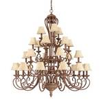 Twenty-Seven-Light Chandelier