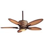 Ceiling Fan with Five Blades and Light Kit