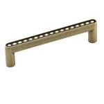 5-19/32-Inch Distressed Brass Cabinet Pull