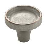 Weathered Nickel Copper Cabinet Knob