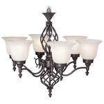 Energy Star Qualified Six-Light Chandelier