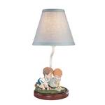 Children's Accent Table Lamp with Two Shades