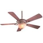 Ceiling Fan with Five Blades and Light Kit