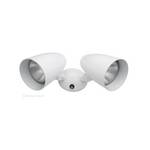 White Two-Headed Flood Light