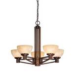 Five-Light Single-Tier Chandelier