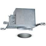 4-inch Recessed Lighting Kit with Black Baffle