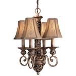 Four-light Mini-Chandelier 