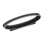 Silvered Black Cabinet Pull