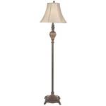 Floor Lamp with Marble Accents 