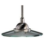 Mini-Pendant with Glass Saucer Shade