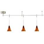 4-Foot Sahara Glass Pendant Rail Kit