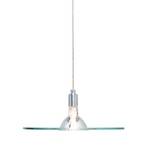 Clear Glass Disc Min-Pendant