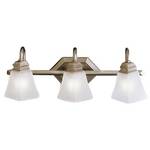 Three-Light Bathroom Fixture 