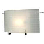 Single-Light Frosted Sconce