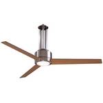 Ceiling Fan with Three Blades and Light Kit