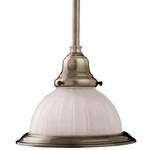 Mini-Pendant with Satin Etched Shade