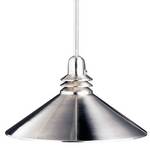 Pendant with Metal Shade