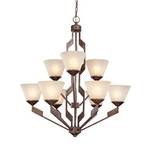Nine-Light Chandelier