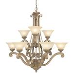 Nine-Light Chandelier 