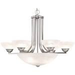 Nine-Light Chandelier