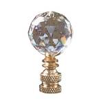Strass Faceted Ball Finial