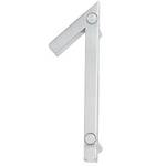 Brushed Nickel House Number