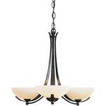 Three-Light Halogen Chandelier