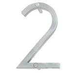 Brushed Nickel House Number