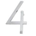 Brushed Nickel House Number