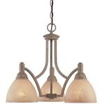 Three-Light Chandelier