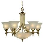 Nine-Light Chandelier 