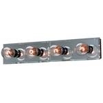 Four-Light Bathroom Fixture