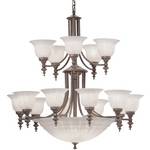 Twenty-Light Chandelier 