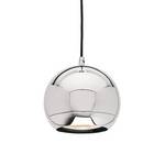 Mirrored Chrome Retro Ball Pendant
