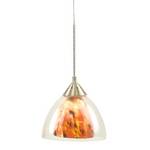 Santana Umbrella Art Glass Mini-Pendant