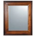 Rectangular Mirror with Wood Frame