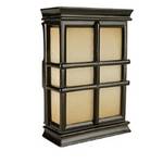 Door Chime with Hand-Carved Window Pane Design